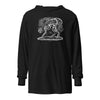 CAT ROOTS (W6) - Unisex Hooded long-sleeve tee