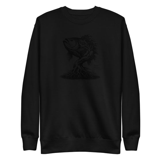 FISH ROOTS (B8) - Unisex Premium Sweatshirt