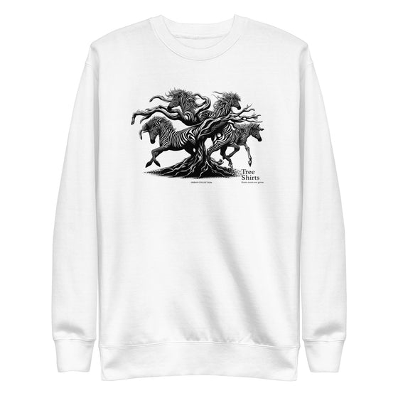ZEBRA ROOTS (B4) - Unisex Premium Sweatshirt