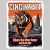 [CITYFAN] CINCINNATI 3 (Unisex Premium Sweatshirt) - [ORBAN COLLECTION]