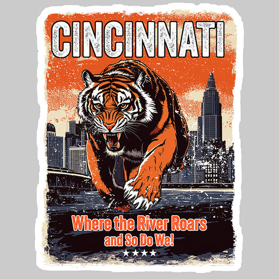 [CITYFAN] CINCINNATI 3 (Unisex Premium Sweatshirt) - [ORBAN COLLECTION]