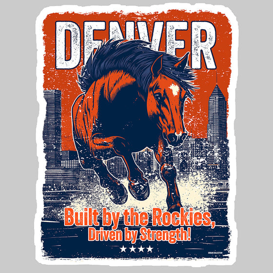 [CITYFAN] DENVER 2 (Unisex Premium Sweatshirt) - [ORBAN COLLECTION]