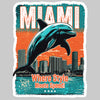 [CITYFAN] MIAMI 1 (Unisex Premium Sweatshirt) - [ORBAN COLLECTION]