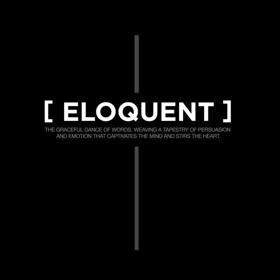 [CROSSWORDS] ELOQUENT (Unisex t-shirt)