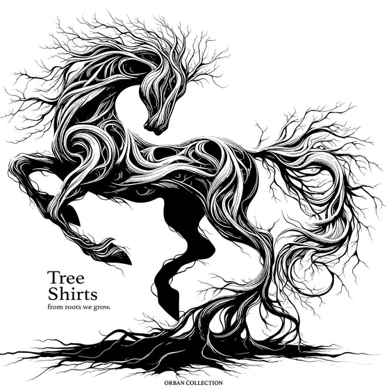 [TREESHIRTS] HORSE 2B (Unisex Long Sleeve Tee)