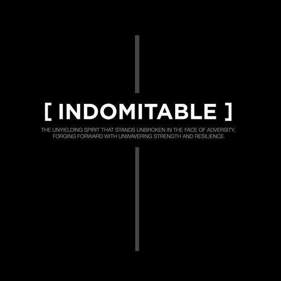 [CROSSWORDS] INDOMITABLE (Unisex t-shirt)