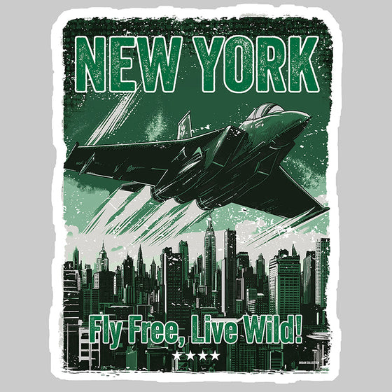 [CITYFAN] NEW YORK 1 (Unisex t-shirt) - [ORBAN COLLECTION]