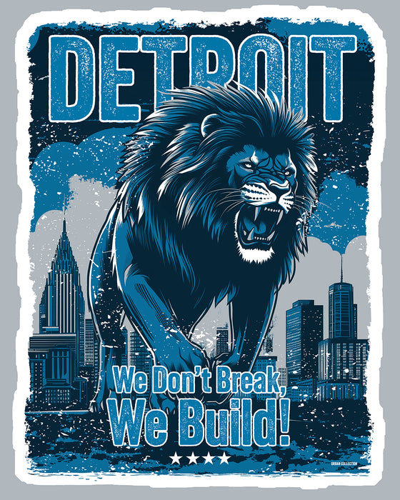 [CITYFAN] DETROIT 2 (Unisex Long Sleeve Tee)