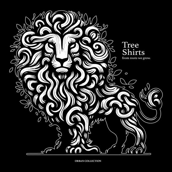 [TREESHIRTS] LION 3W (Unisex Hoodie)