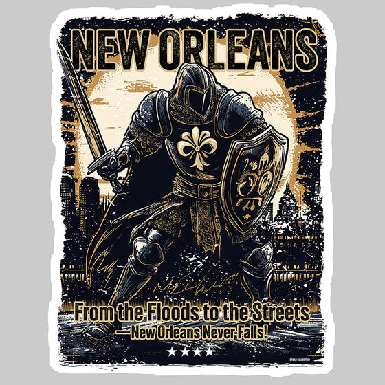 [CITYFAN] NEW ORLEANS 2 (Unisex t-shirt) - [ORBAN COLLECTION]