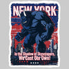 [CITYFAN] NEW YORK 1 (Unisex t-shirt) - [ORBAN COLLECTION]