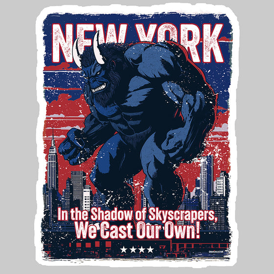 [CITYFAN] NEW YORK 1 (Unisex t-shirt) - [ORBAN COLLECTION]