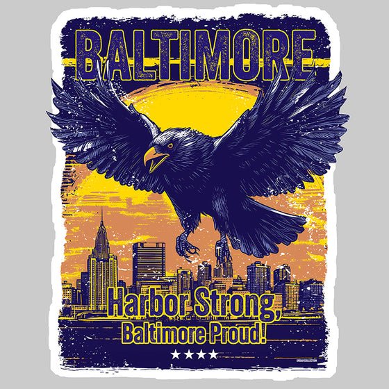 [CITYFAN] BALTIMORE 3 (Unisex t-shirt) - [ORBAN COLLECTION]