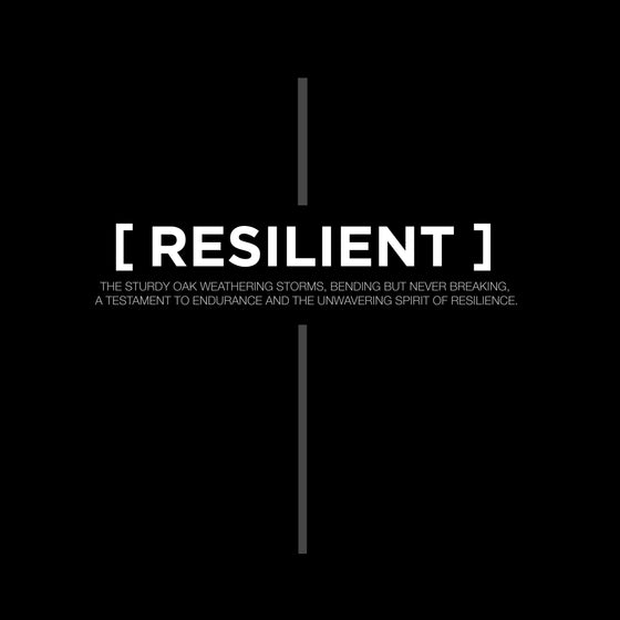 [CROSSWORDS] RESILIENT (Unisex t-shirt)