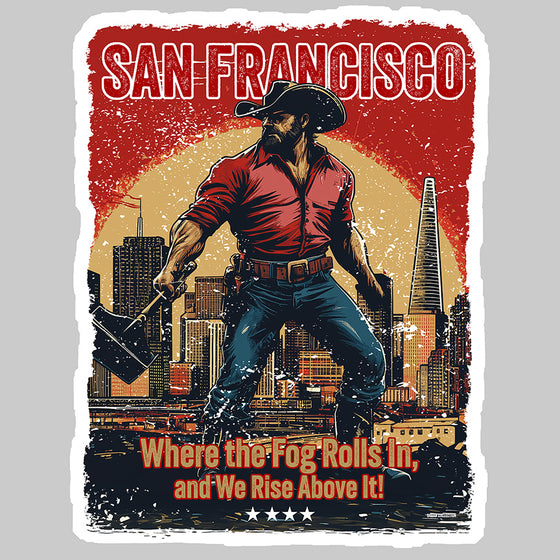 [CITYFAN] SAN FRANCISCO 1 (Unisex Premium Sweatshirt) - [ORBAN COLLECTION]