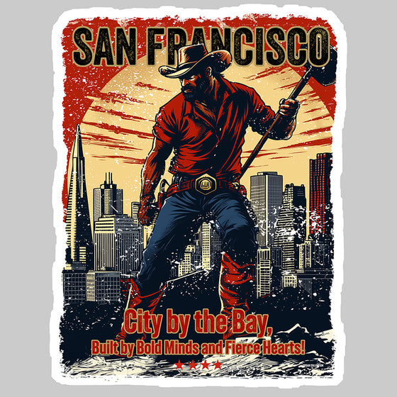 [CITYFAN] SAN FRANCISCO 3 (Unisex Premium Sweatshirt) - [ORBAN COLLECTION]