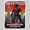 [CITYFAN] SAN FRANCISCO 4 (Unisex Premium Sweatshirt) - [ORBAN COLLECTION]