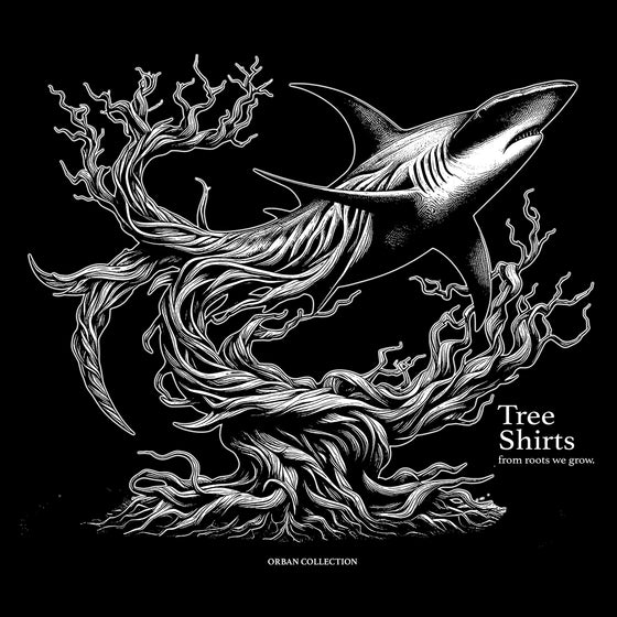 [TREESHIRTS] SHARK 7W (Unisex Hoodie)