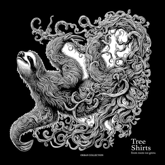 [TREESHIRTS] SLOTH 3W (Unisex t-shirt)