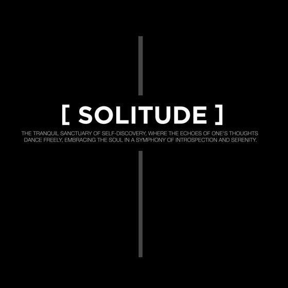 [CROSSWORDS] SOLITUDE (Unisex t-shirt)