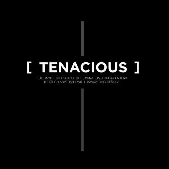 [CROSSWORDS] TENACIOUS (Unisex Hoodie)