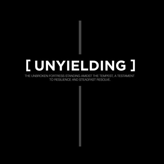 [CROSSWORDS] UNYIELDING (Unisex t-shirt)