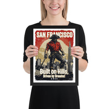  [CITYFAN] SAN FRANCISCO 5 (Framed Print)