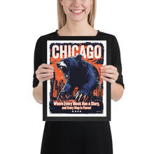  [CITYFAN] CHICAGO 2 (Framed Print)