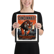  [CITYFAN] CINCINNATI 1 (Framed Print)