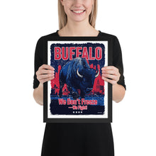  [CITYFAN] BUFFALO 1 (Framed Print)