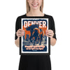 [CITYFAN] DENVER 3 (Framed Print)