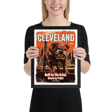  [CITYFAN] CLEVELAND 2 (Framed Print)