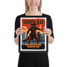  [CITYFAN] TAMPA BAY 3 (Framed Print)