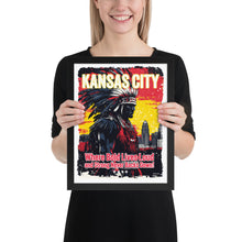  [CITYFAN] KANSAS CITY 1 (Framed Print)