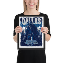  [CITYFAN] DALLAS 3 (Framed Print)