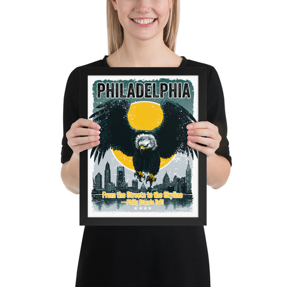 [CITYFAN] PHILADELPHIA 3 (Framed Print)