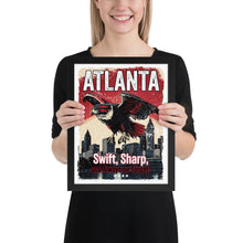  [CITYFAN] ATLANTA 1 (Framed Print)