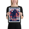 [CITYFAN] NEW YORK 3 (Framed Print)