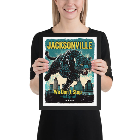 [CITYFAN] JACKSONVILLE 2 (Framed Print)