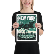  [CITYFAN] NEW YORK 2 (Framed Print)