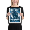 [CITYFAN] DETROIT 1 (Framed Print)