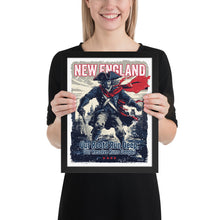  [CITYFAN] NEW ENGLAND 4 (Framed Print)