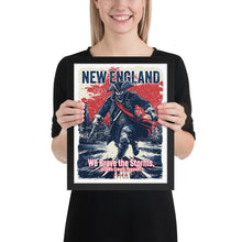  [CITYFAN] NEW ENGLAND 3 (Framed Print)