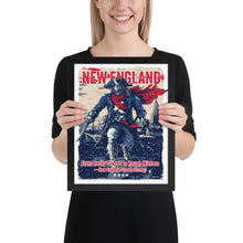  [CITYFAN] NEW ENGLAND 2 (Framed Print)