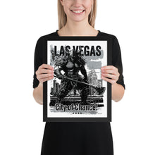  [CITYFAN] LAS VEGAS 4 (Framed Print)