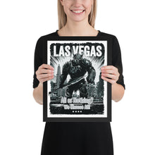  [CITYFAN] LAS VEGAS 1 (Framed Print)