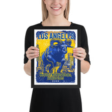  [CITYFAN] LOS ANGELES 1 (Framed Print)