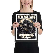  [CITYFAN] NEW ORLEANS 4 (Framed Print)