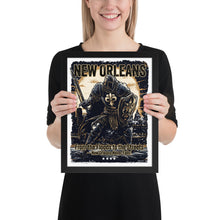  [CITYFAN] NEW ORLEANS 2 (Framed Print)