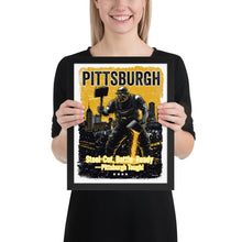  [CITYFAN] PITTSBURGH 2 (Framed Print)